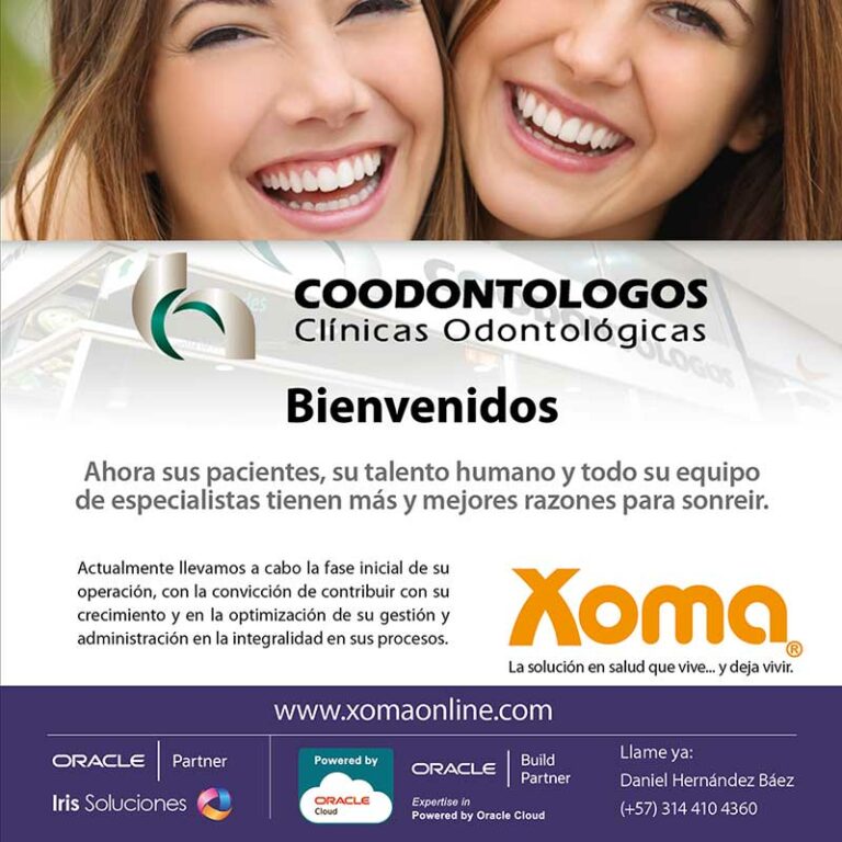 Odontólogos Coodontólogos opera con Xoma ERP